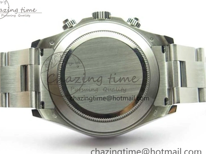 MiroTime 0319 TechFriendly Daytona 116520 SS UBF Best Edition Ice Blue MOP Crystal Markers Dial on SS Bracelet A 2938